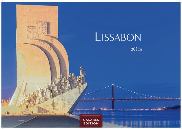 Lissabon Kalender 2026 – Wandkalender | Fotokalender Portugal 35x50cm – Atemberaubende Fotos dieser schönen Stadt