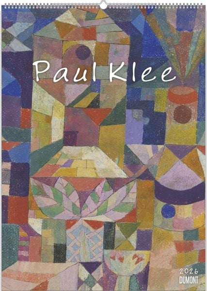 DUMONT - Paul Klee 2026 – Kunst-Poster-Kalender 50 x 70 cm, Wandkalender mit 12 Meisterwerken der Klassischen Moderne für Kunstliebhaber