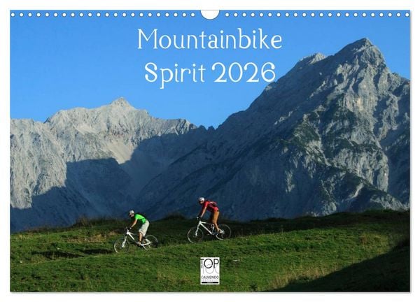 Mountainbike Spirit 2026 (Wandkalender 2026 DIN A3 quer), CALVENDO Monatskalender