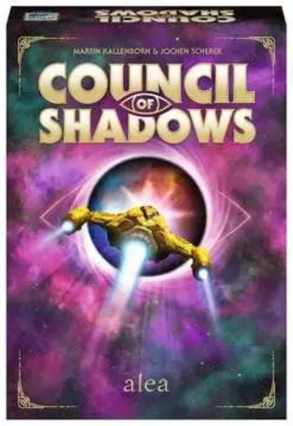 Ravensburger 27366 - Council of Shadows, Strategiespiel für 1-4 Spieler ab 14 Jahren, alea Spiele