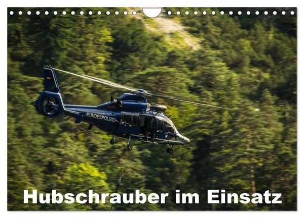 Hubschrauber im Einsatz (Wandkalender 2026 DIN A4 quer), CALVENDO Monatskalender
