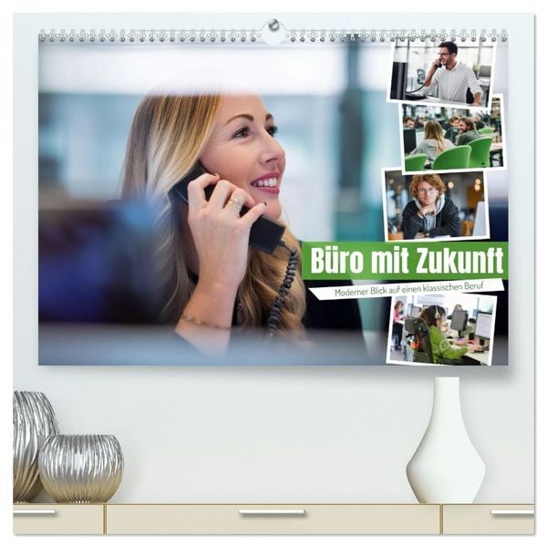 Büro mit Zukunft (hochwertiger Premium Wandkalender 2026 DIN A2 quer), Kunstdruck in Hochglanz