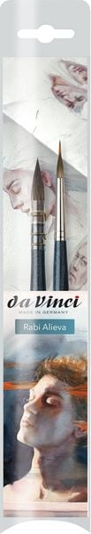 Da Vinci Pinselset da Vinci & Rabi Alieva, Verwaschpinsel, 2er Set