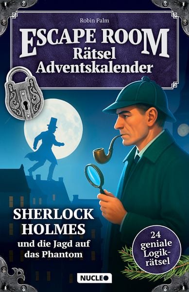 Der Escape Room Rätsel-Adventskalender: Sherlock Holmes & die Jagd auf das Phantom