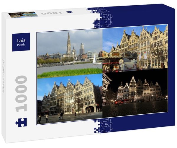 Lais Puzzle Collage Antwerpen 1000 Teile