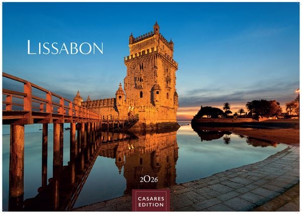 Lissabon Kalender 2026 – Wandkalender | Fotokalender Portugal 24x35 cm – Atemberaubende Fotos dieser schönen Stadt