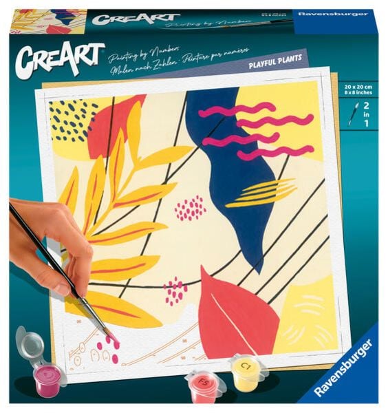 CreArt Adults Trend - Verspielte Pflanzen