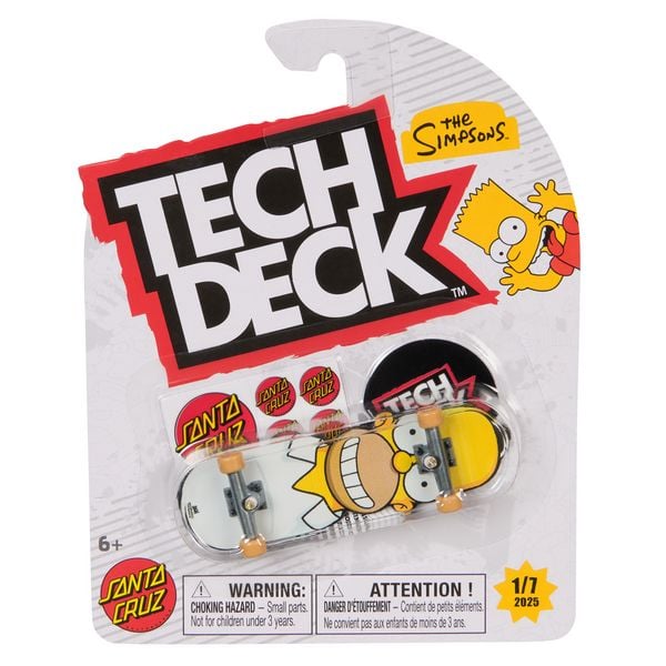 Tech Deck Fingerboard - 1 authentisches Finger-Skateboard mit Lizenzhelden und original Skate-Grafiken