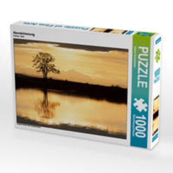 CALVENDO Puzzle Abendstimmung 1000 Teile Lege-Größe 64 x 48 cm Foto-Puzzle Bild von Johann Schörkhuber