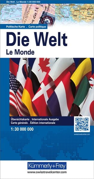 KuF Welt, Polit. Karte 1:30 Mio.