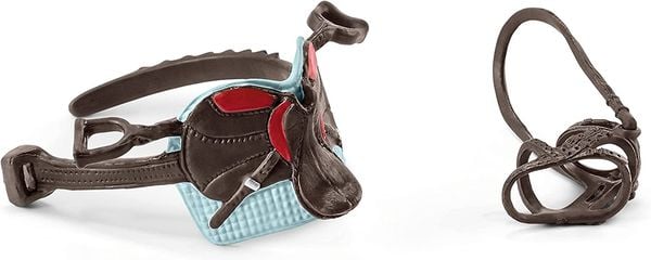 Schleich 42489 - Horse Club, Sattel & Zaumzeug Hannah & Cayenne