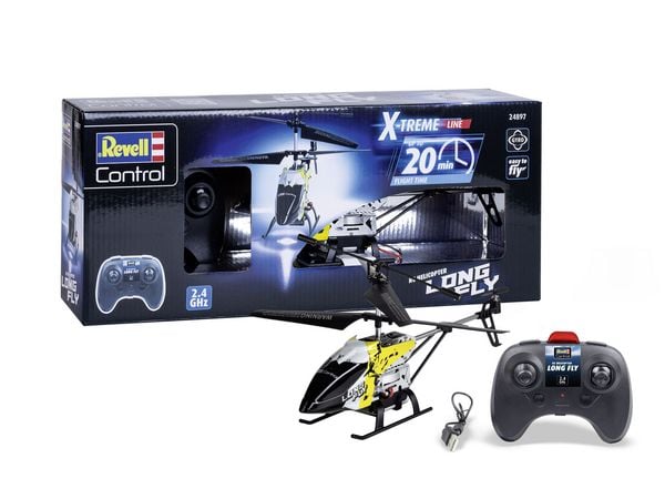 RC X-TREME Helicopter Long Fly , Revell Control Ferngesteuerte Drohne