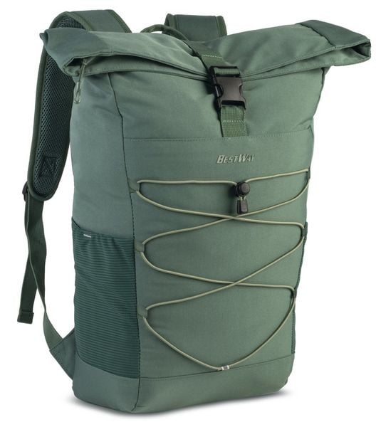 BESTWAY® Rucksack Urban, Rolltop, sage, ca. 18 Liter