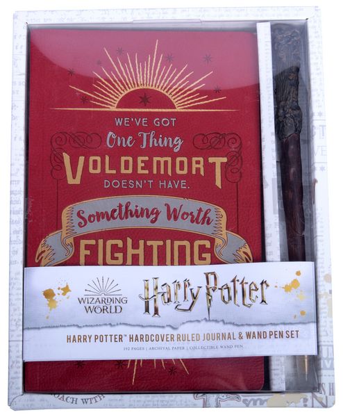 Harry Potter: Harry Potter Ruled Journal and Wand Pen Set