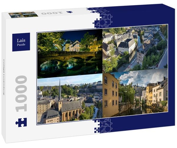 Lais Puzzle Collage Luxemburg 1000 Teile