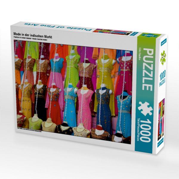 Mode in der indischen Markt (Puzzle)