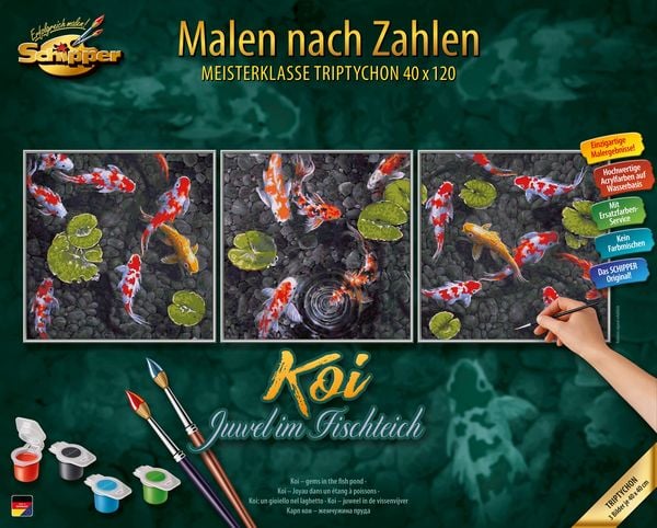 MNZ - Koi Juwel im Fischteich (Tript.)