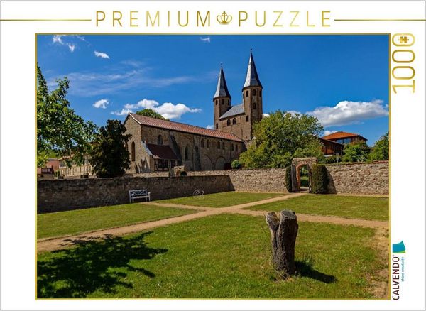 CALVENDO Puzzle Die Klosterkirche St. Vitus | 1000 Teile Lege-Größe 64x48cm Foto-Puzzle für glückliche Stunden