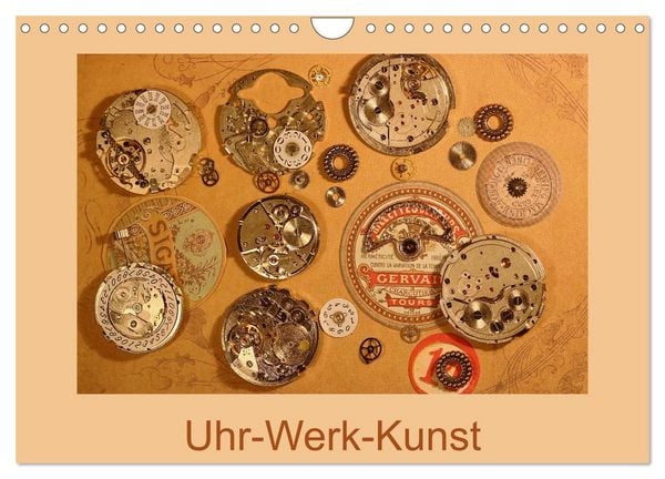 Uhr-Werk-Kunst (Wandkalender 2026 DIN A4 quer), CALVENDO Monatskalender