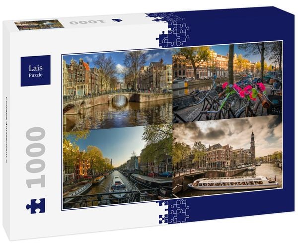 Lais Puzzle Collage Amsterdam 2 1000 Teile