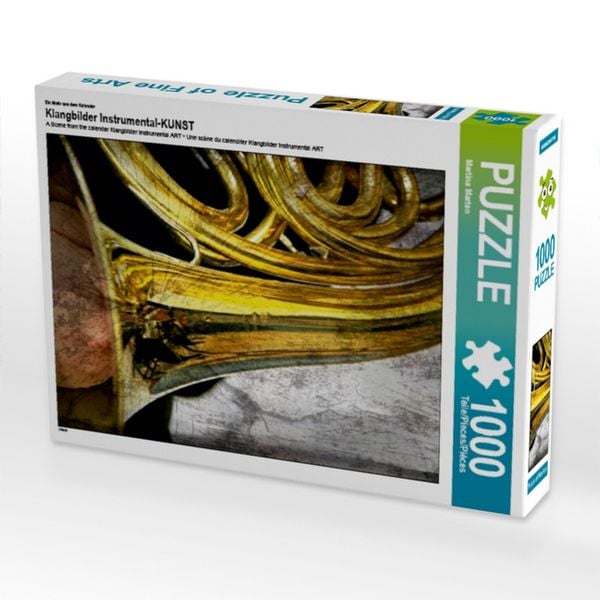 Ein Motiv aus dem Kalender Klangbilder Instrumental-KUNST (Puzzle)
