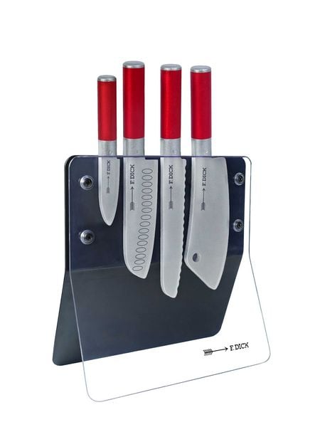 Dick Messer Set aus Holz