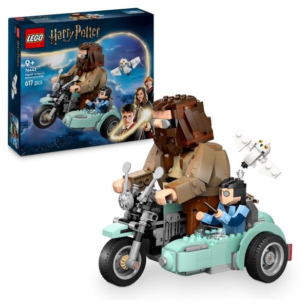 LEGO Harry Potter 76443 Hagrids und Harrys Motorradtour, Spielzeug
