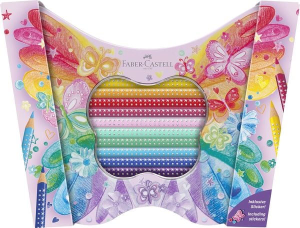 Farbstift Buntstifte Geschenkset Sparkle