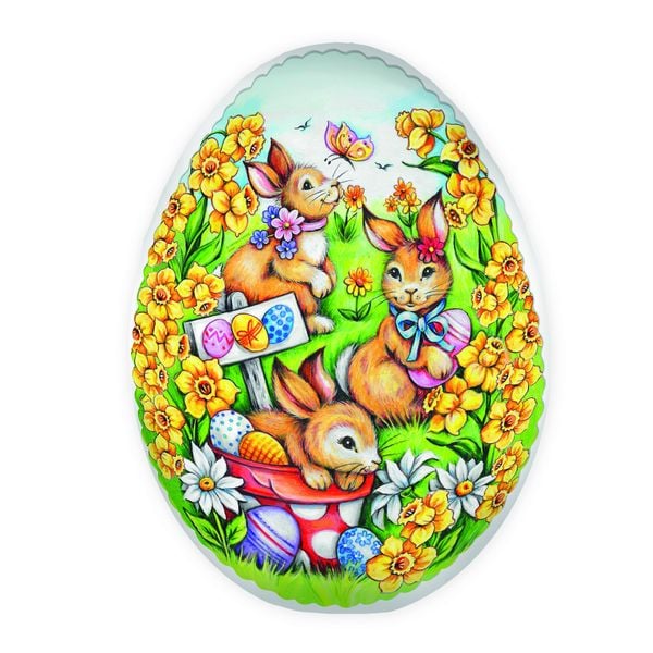 Trötsch Osterei zum Befüllen 18 cm Osterwiese Füllei Pappei