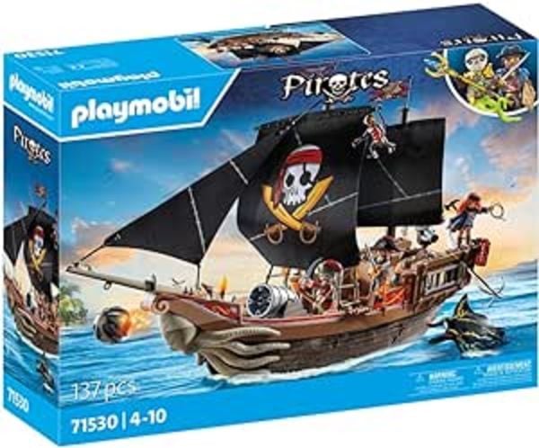 PLAYMOBIL 71530 Großes Piratenschiff