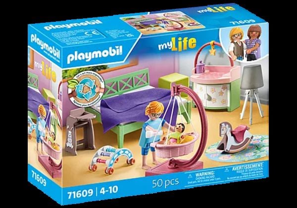 PLAYMOBIL 71609 Schlafzimmer mit Babyspielecke