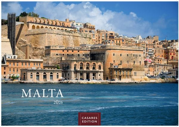 Malta Kalender 2026 – Wandkalender | Fotokalender Südeuropa 35x50cm - Hochwertiger . mit atemberaubenden Fotos von Malta – ideal für Liebhaber der Ins