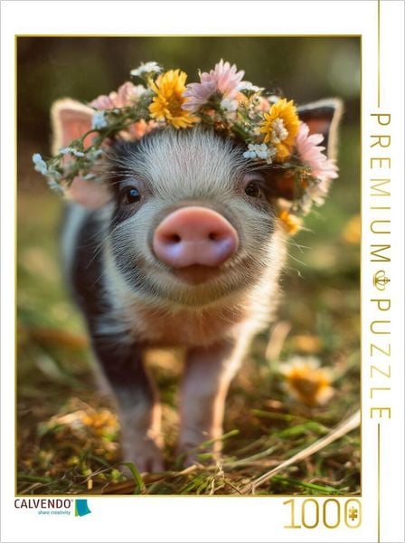 'CALVENDO Puzzle ''So niedlich wie die Liebe selbst | 1000 Teile Lege-Größe 64x48cm Foto-Puzzle für glückliche Stunden'