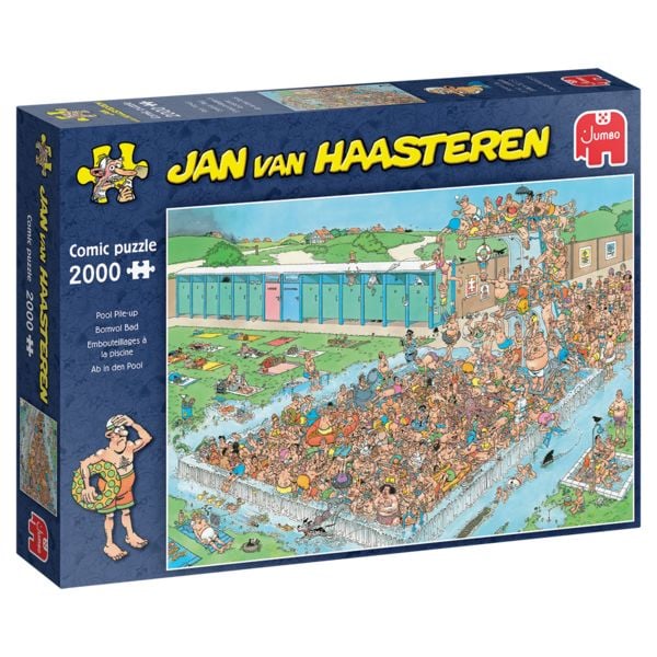 Jan van Haasteren - Ab in den Pool - 2000 Teile