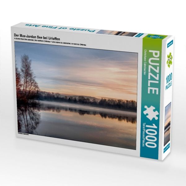 Der Max-Jordan See bei Urloffen (Puzzle)