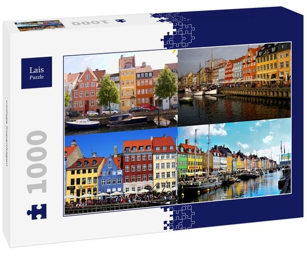 Lais Puzzle Collage Kopenhagen 1000 Teile