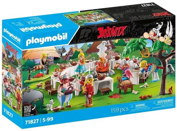 PLAYMOBIL 71827 Asterix: Das Dorfbankett