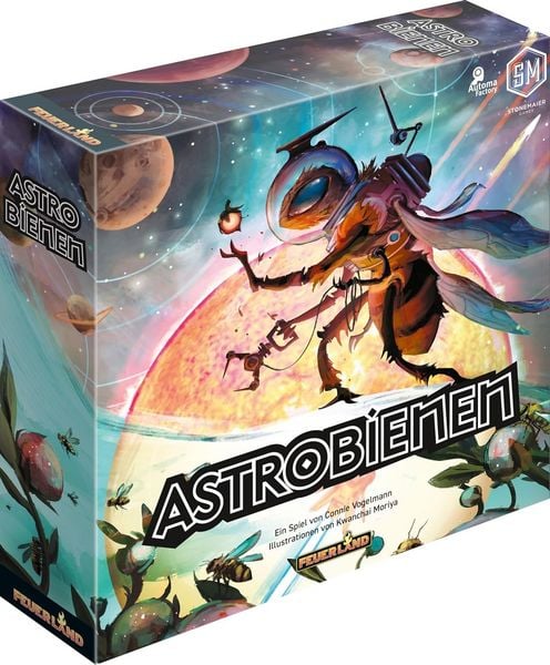 Feuerland Spiele: Astrobienen, Brettspiel