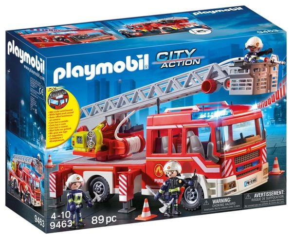 PLAYMOBIL® 9463 City Action Feuerwehr-Leiterfahrzeug