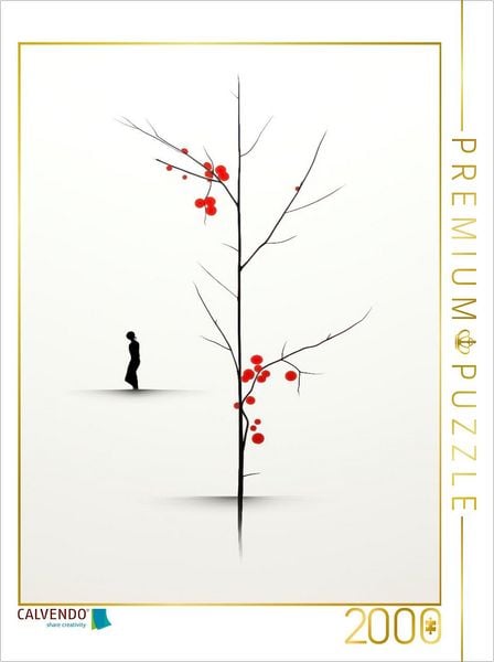 CALVENDO Puzzle Japan, geniale Pinselstriche | 2000 Teile Lege-Größe 90x67cm Foto-Puzzle für glückliche Stunden