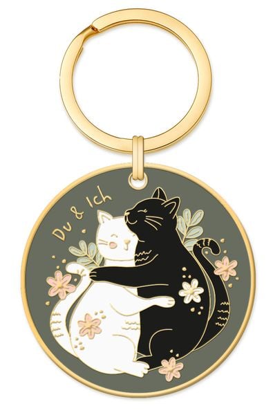 Schlüsselanhänger Schreibkram Manufaktur Du & Ich