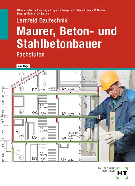 EBook inside: Buch und eBook Lernfeld Bautechnik Maurer, Beton- und Stahlbetonbauer