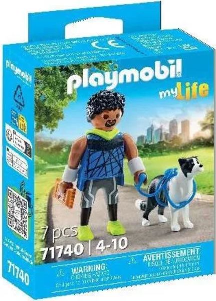 PLAYMOBIL 71740 Jogger mit Border Collie