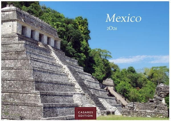 Mexico Kalender 2026 – Wandkalender | Fotokalender Nordamerika 24x35cm – Faszinierende Bilder voller Lebensfreude, ideal als Geschenk oder Deko mit Fe