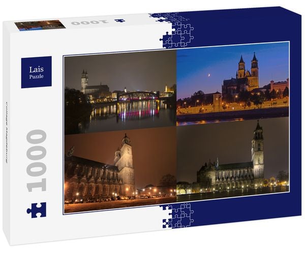 Lais Puzzle Collage Magdeburg 1000 Teile