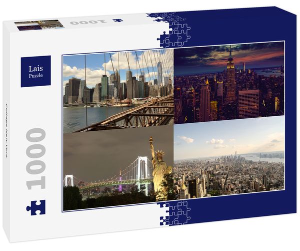 Lais Puzzle Collage New York 1000 Teile
