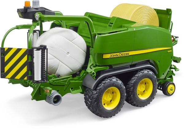 bruder 02032 John Deere Rundballen- Presswickelkombination C441R