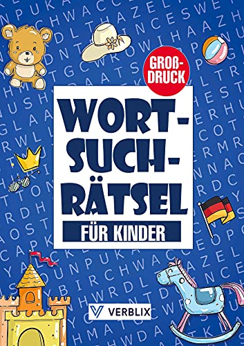Wortsuchrätsel für Kinder: Rätselbuch für Kinder für viel Rätselspaß und Konzentrationstraining für Kinder und Jugendliche