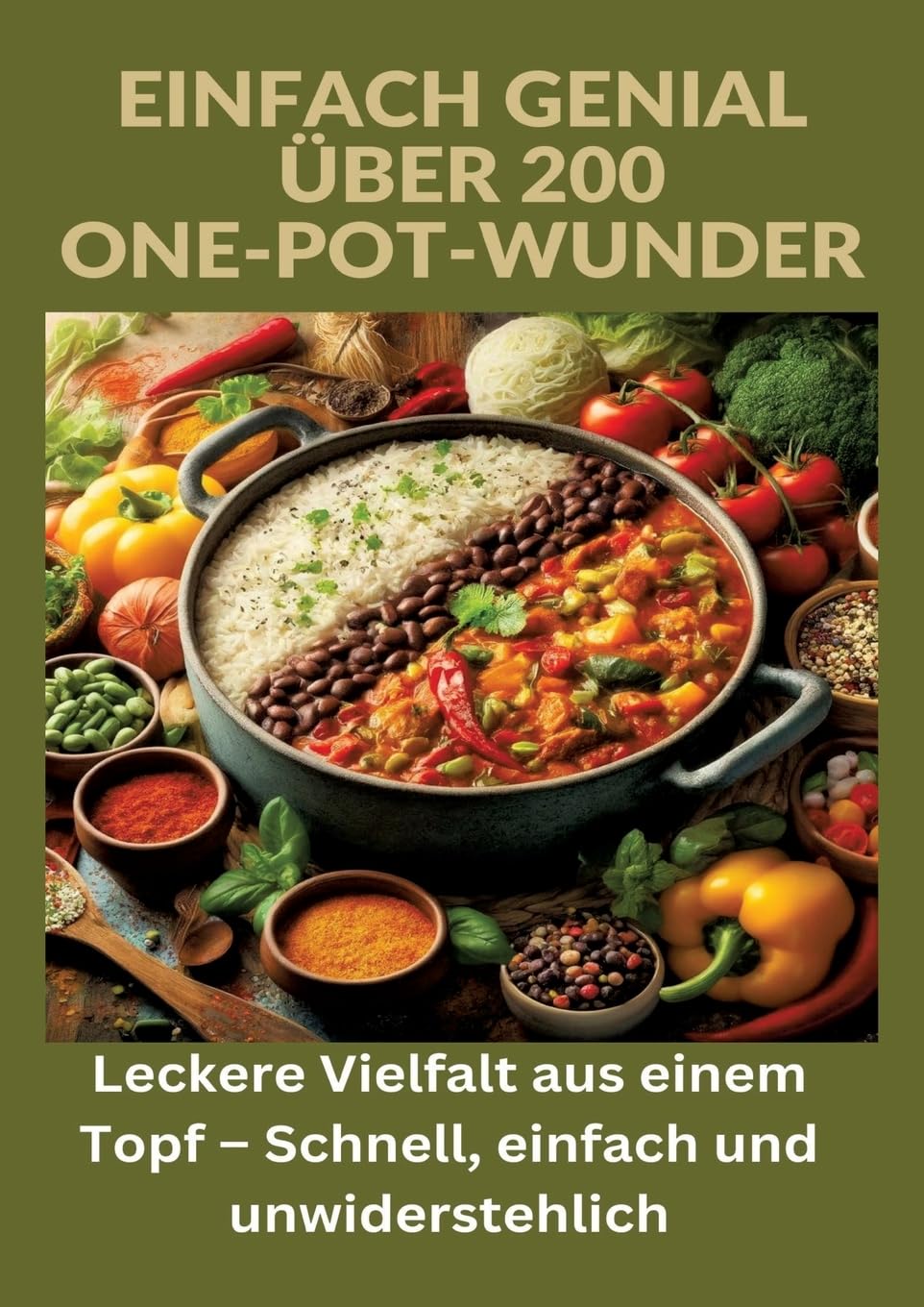 Einfach genial: über 200 One-Pot-Wunder: Einfach genial: Das One-Pot-Kochbuch – Über 200 Rezepte für unkomplizierte Gerichte aus einem Topf: Leckere ... Topf – Schnell, einfach und unwiderstehlich