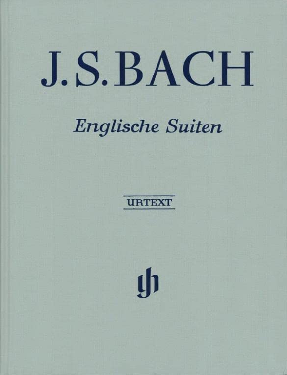 Englische Suiten BWV 806-811; Klavier zu zwei Händen; Leinenband: Besetzung: Klavier zu zwei Händen (G. Henle Urtext-Ausgabe)